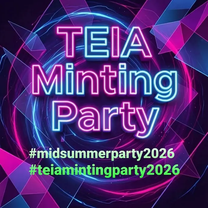 Teia Minting Party — Midsummer 2026